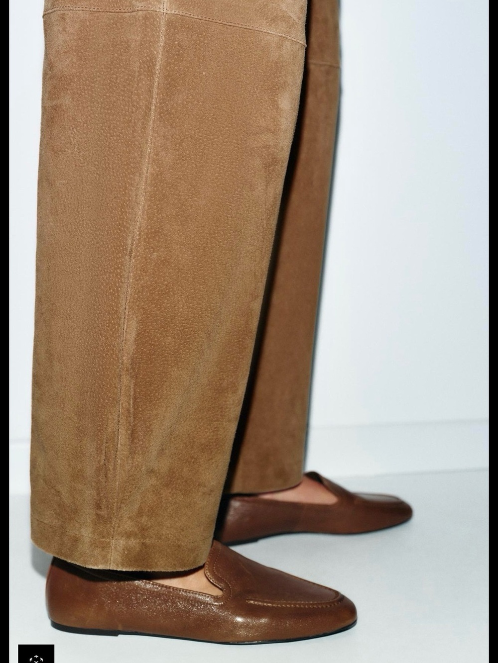 Zara 💯% Leather Loafers NWT ❗️